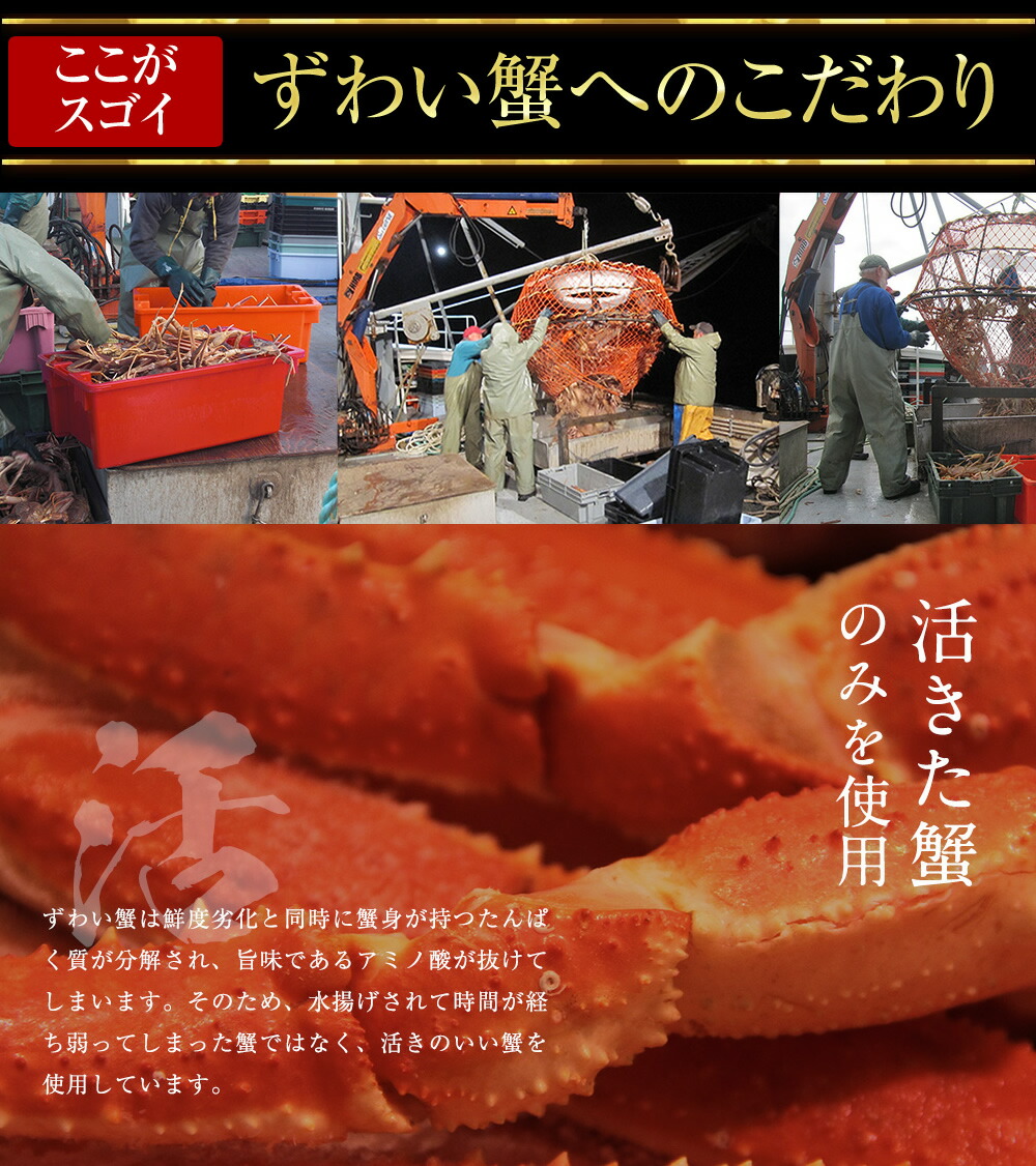 年末早割】17,800円⇒13,800円送料無料!!＼超メガ盛り3kg／お刺身OK！特大3L～4L超☆生本ズワイガニ総重量3kg「かにしゃぶセット」(爪1kg・爪下800g・肩肉1.2kg  合計3kg！)[かに/カニ/かに 通販/お取り寄せ/お歳暮]カニ かに鍋