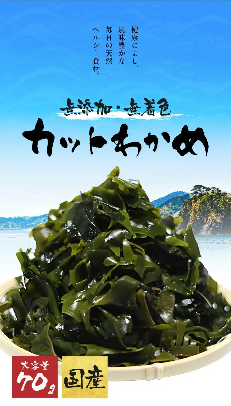 【送料分値引き】国内産100%カットわかめ500g×2袋 カットわかめ」の人気商品一覧 | 安い商品を通販サイトから探す